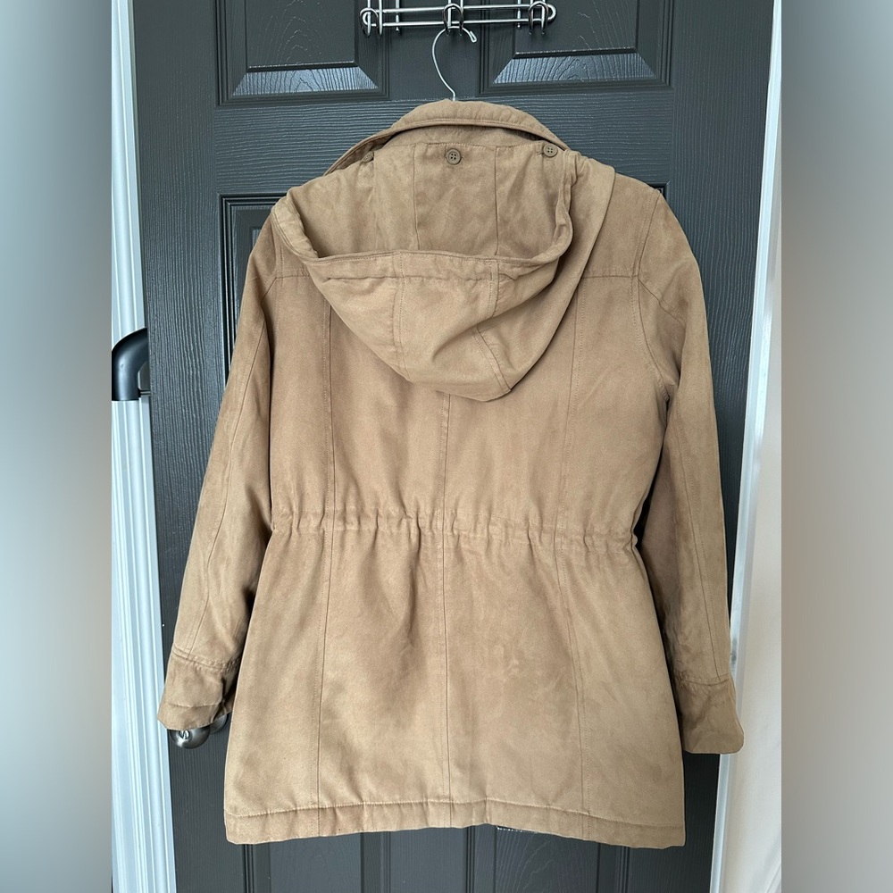 London Fog Tan/Camel Coat – Size Small - Picture 2 of 7